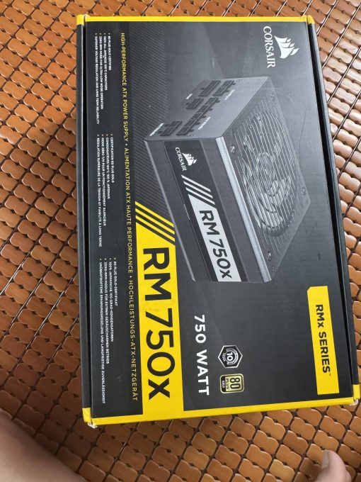 Nguồn Máy Tính Corsair RM750x 80 PLUS® Gold – FullBox